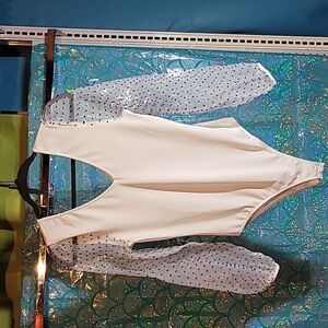 Love Free bodysuit with see through sleeves
